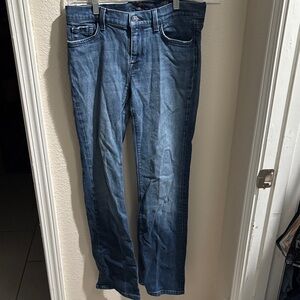 For All Mankind Classic Blue Denim Jeans 30